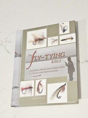 The Fly-Tying Bible Book Step By Step Guide Hardcover